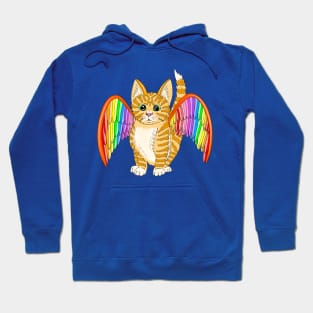 Kitty with wings Hoodie